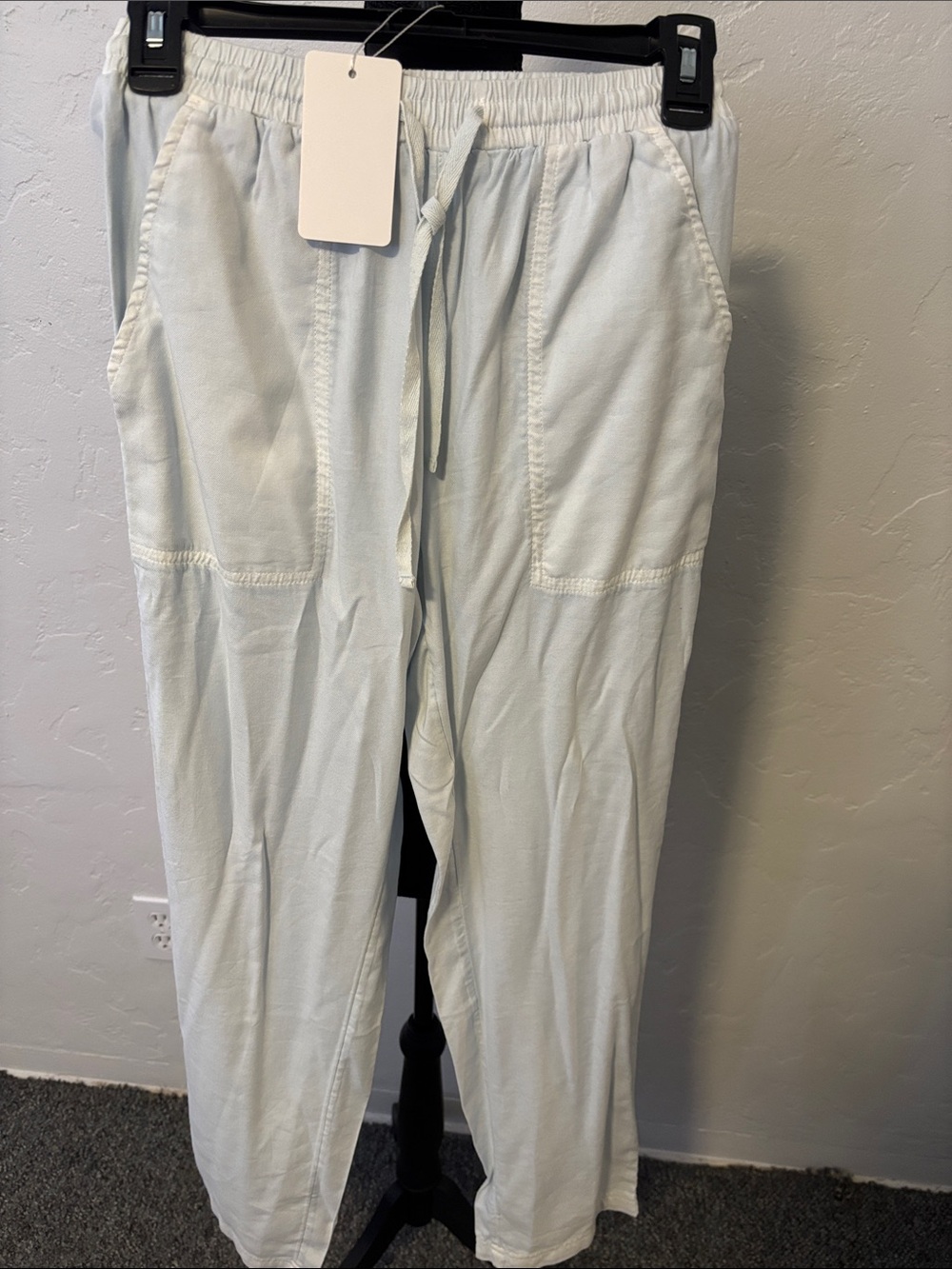 Billabong Light Mint Drawstring Casual Pants